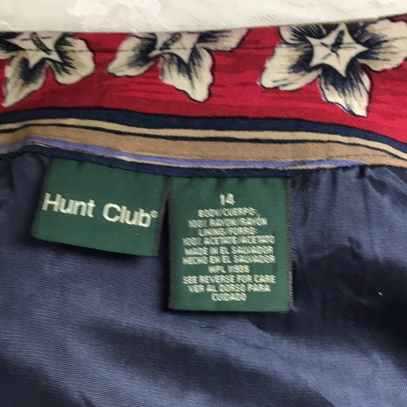 Hunt Club | Skirts | Hunt Club Floral Wrap Skirt Size 4 | Poshmark